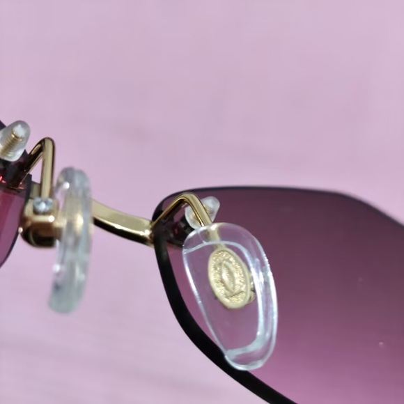 Cartier Rimless Panther Sunglasses - Picture 4 of 15